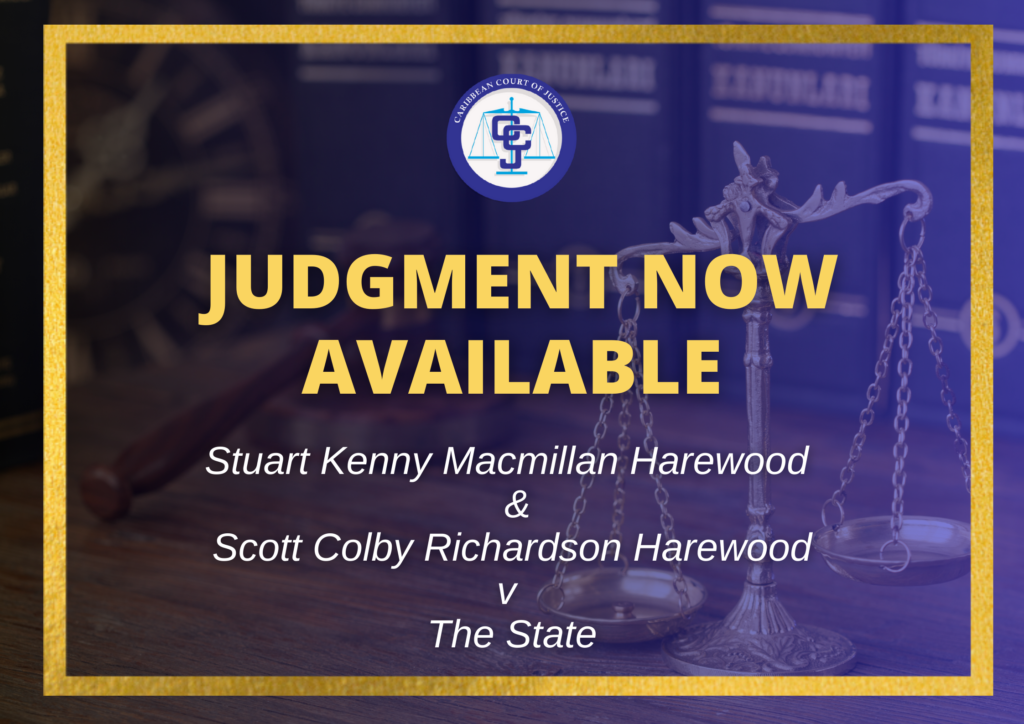 CCJ DISMISSES APPEAL AGAINST SENTENCE Caribbean Court of Justice