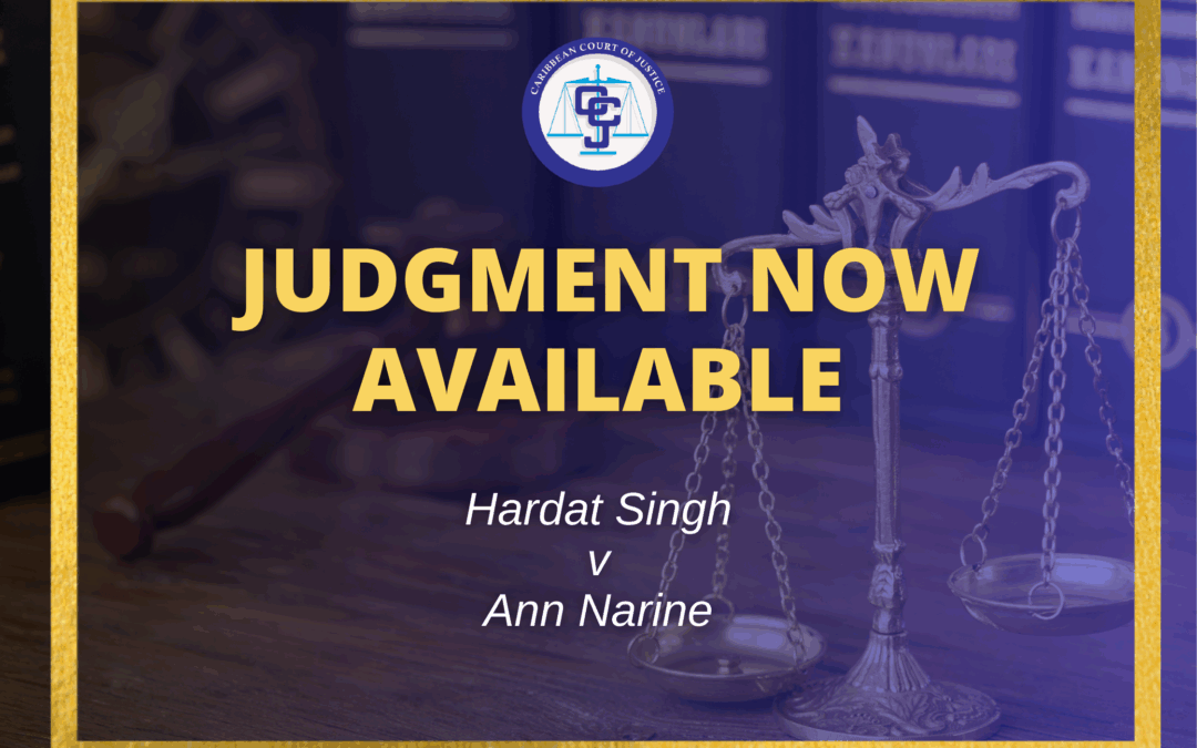 CCJ Dismisses Appeal and Awards Costs for Non-Payment of Debt