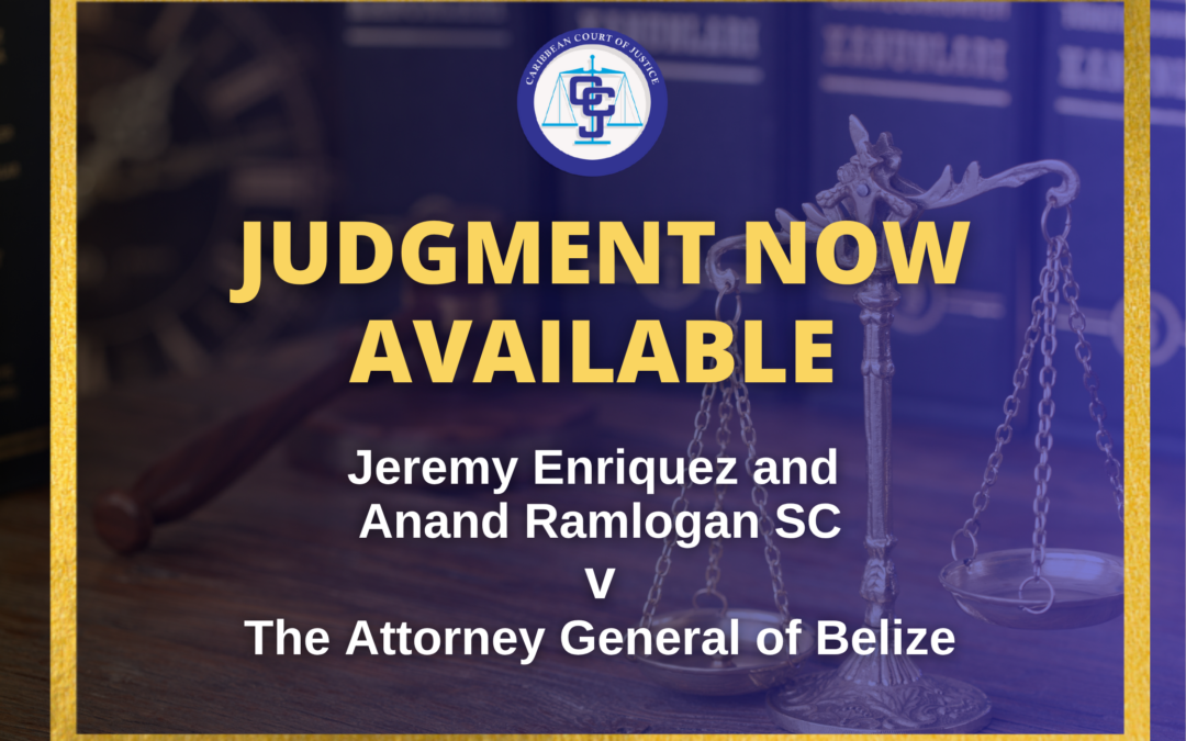 CCJ Clarifies Procedure for Filing Appeals and Treatment of Wasted Costs Orders in Belize